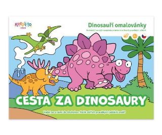 Obrázek z Dinosauří omalovánky: Cesta za dinosaury 